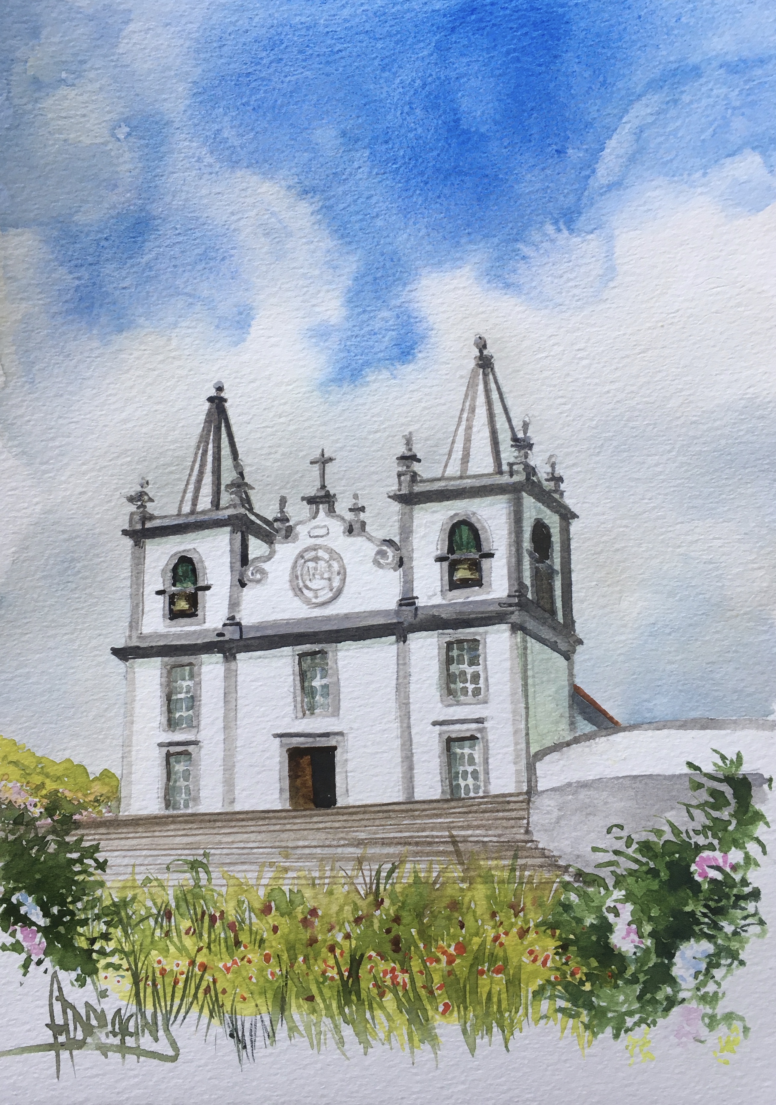 The church of Santo Antonio