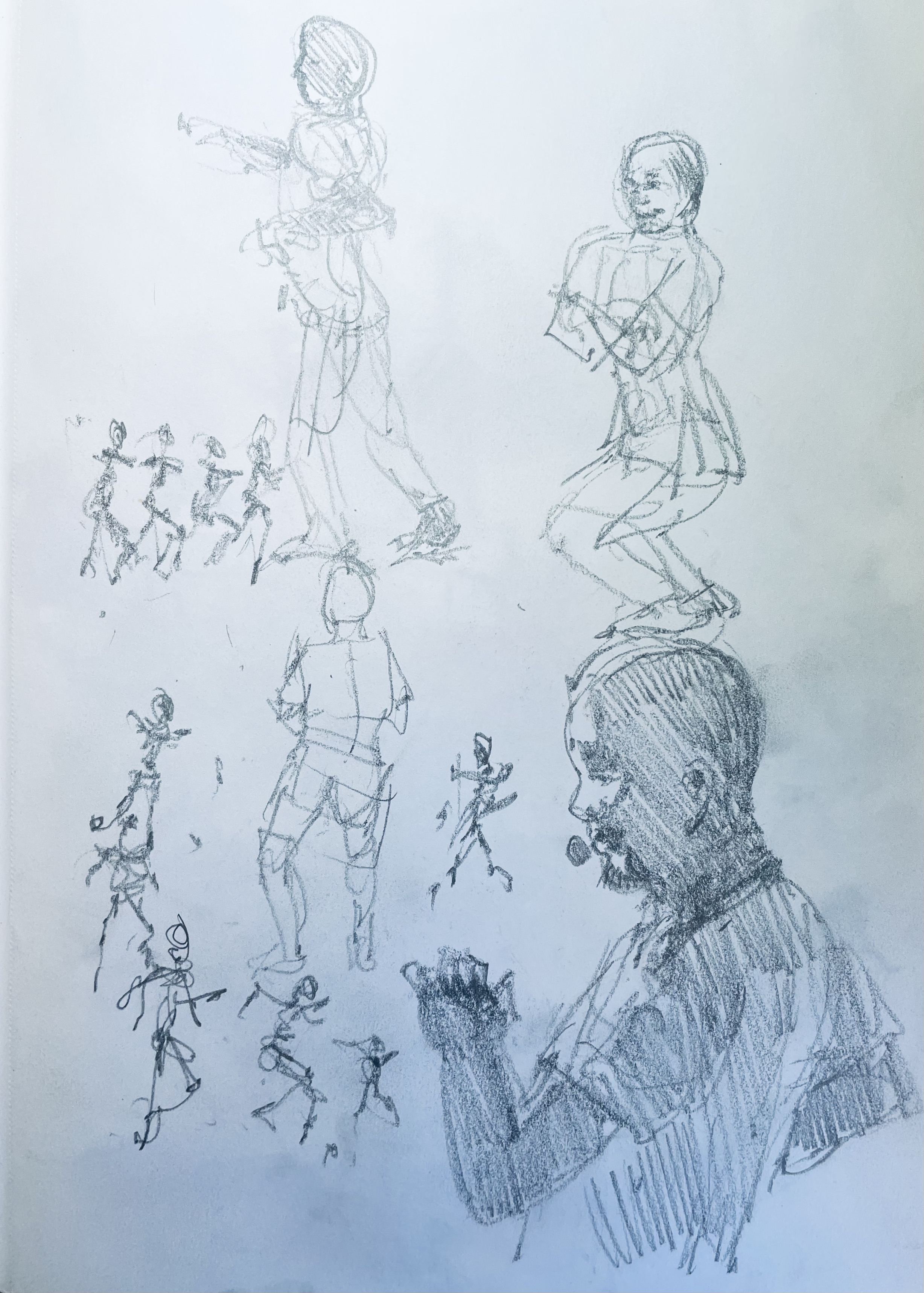 Sketch for mural City Plus Fest VI