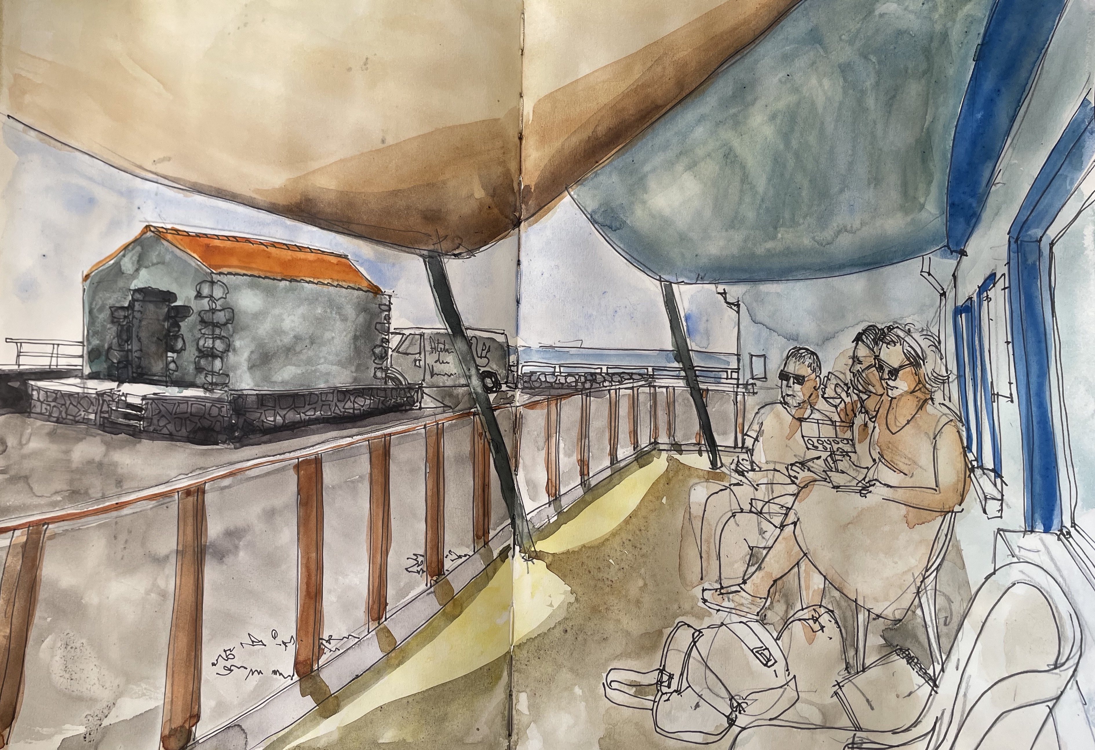 Encontro dos Urban Sketchers at São Jorge