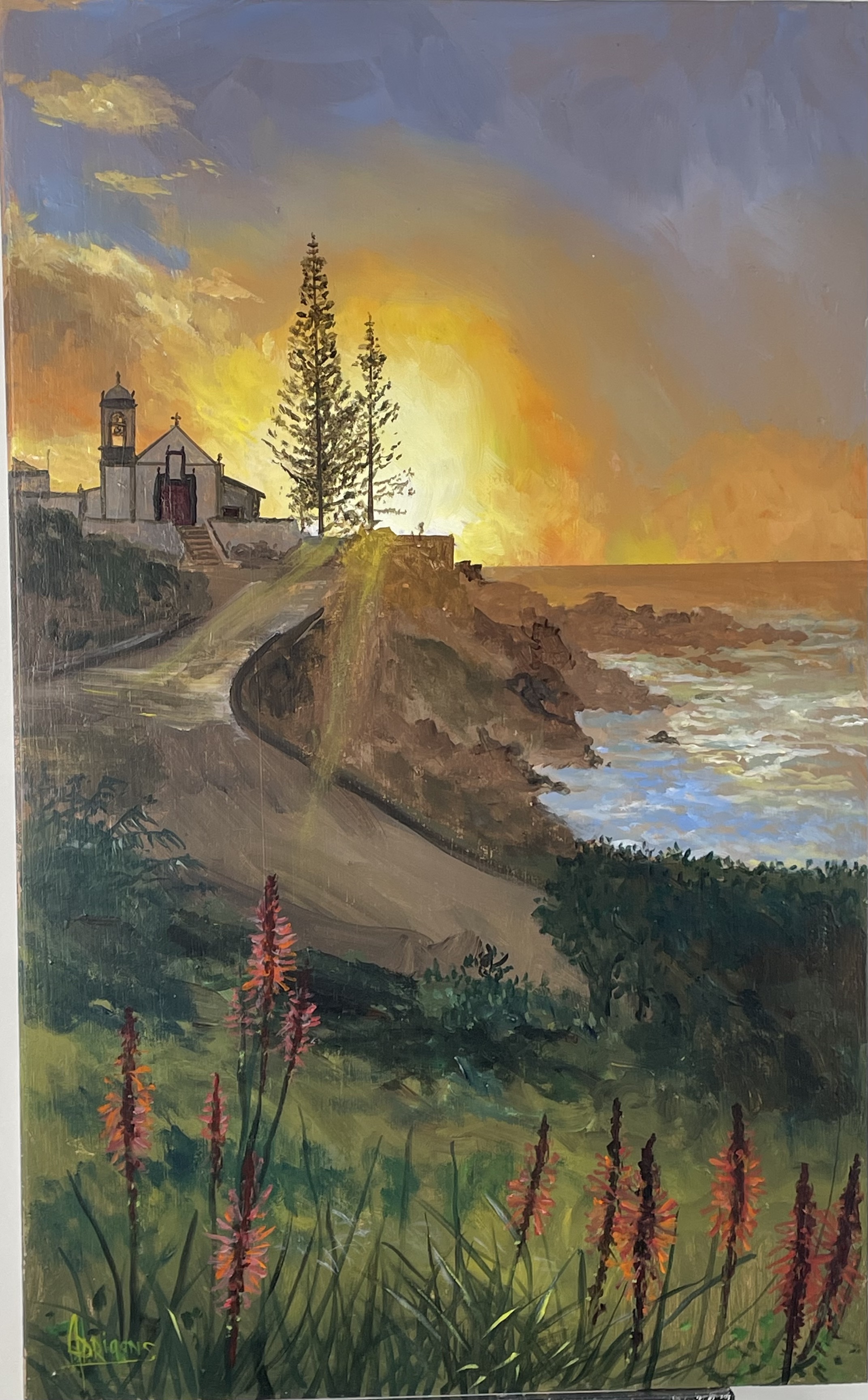 Sunrise ove St Barabara