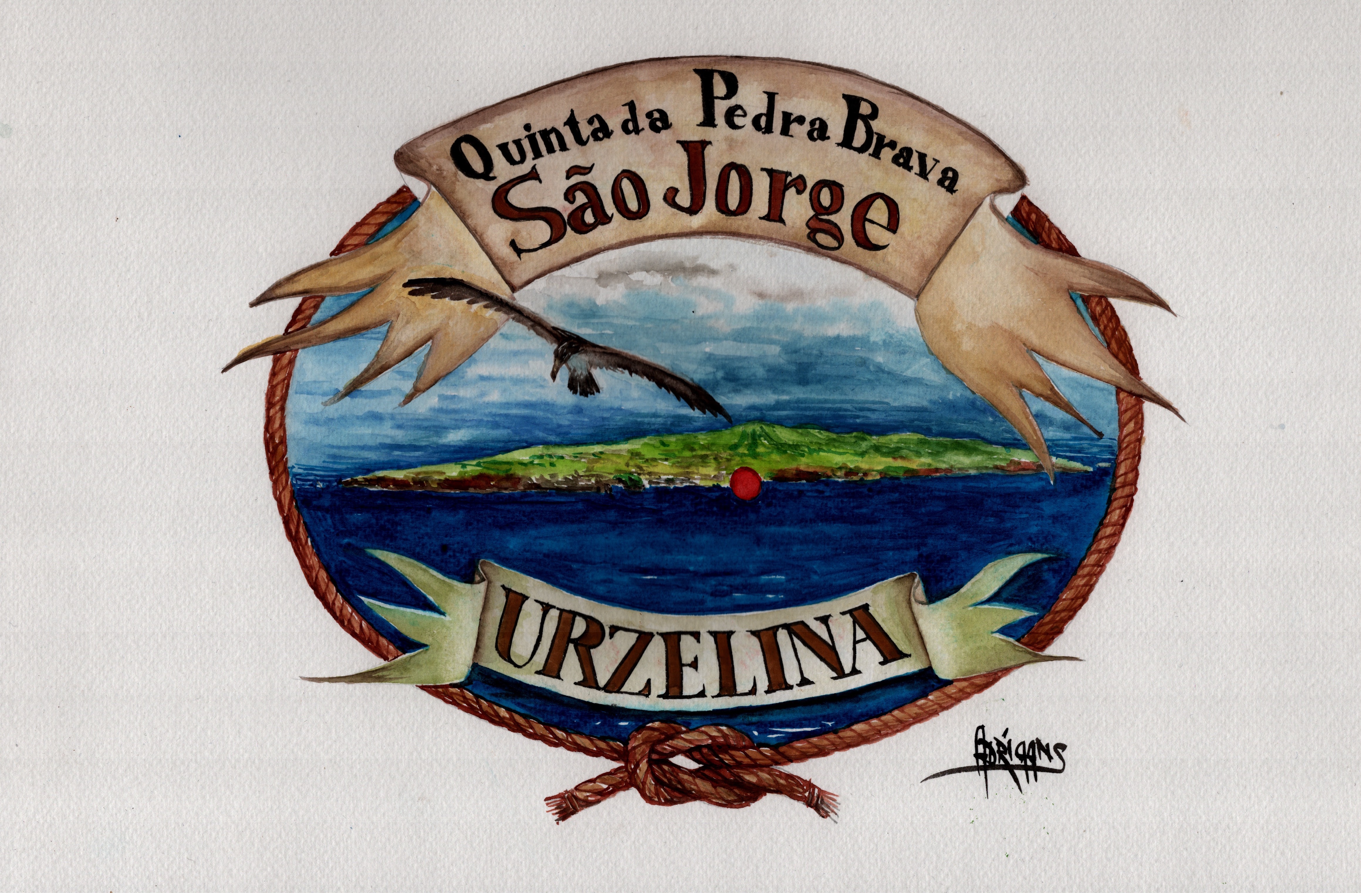 Wine Label Quinte das Pedras