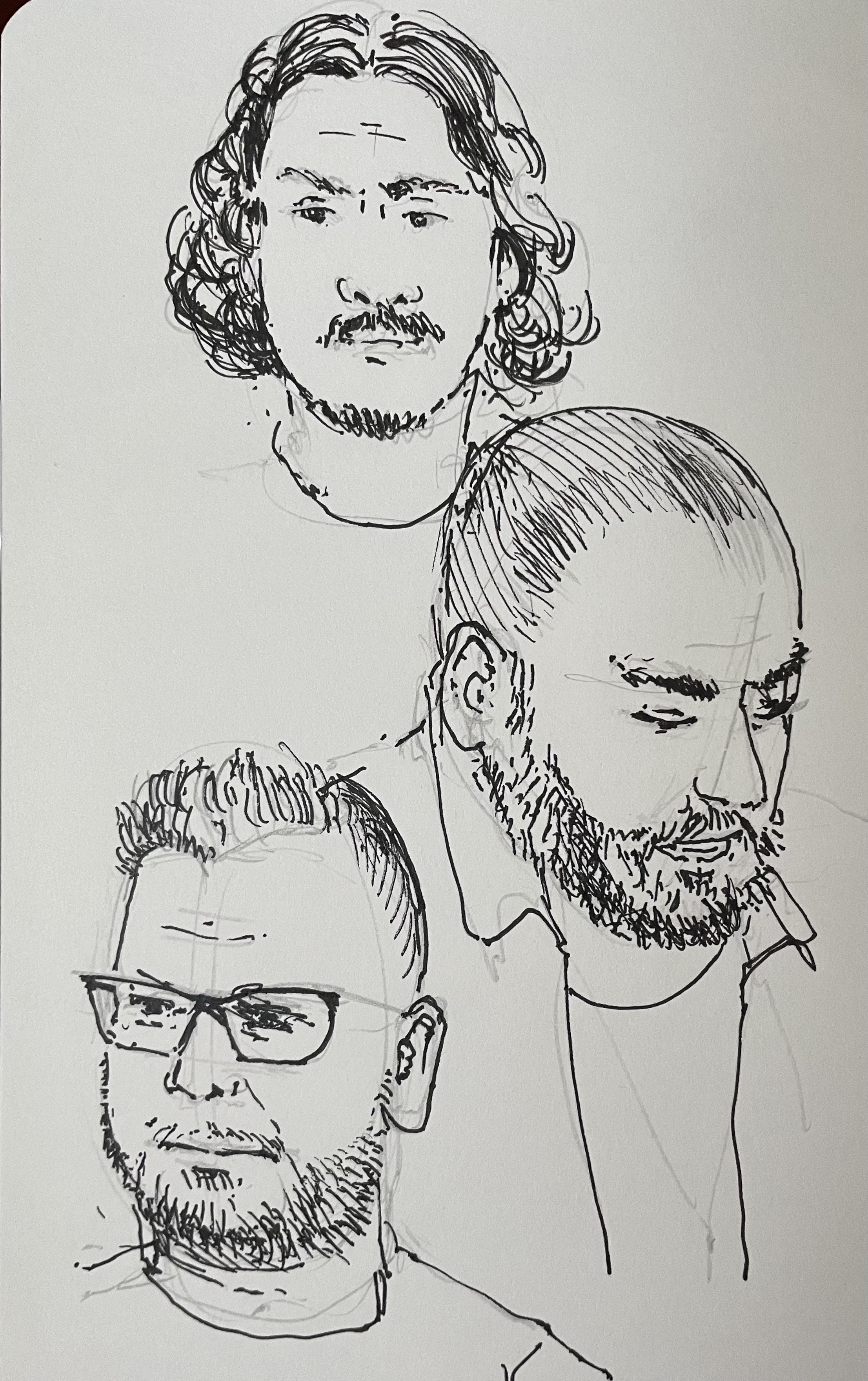 Portraits of writers