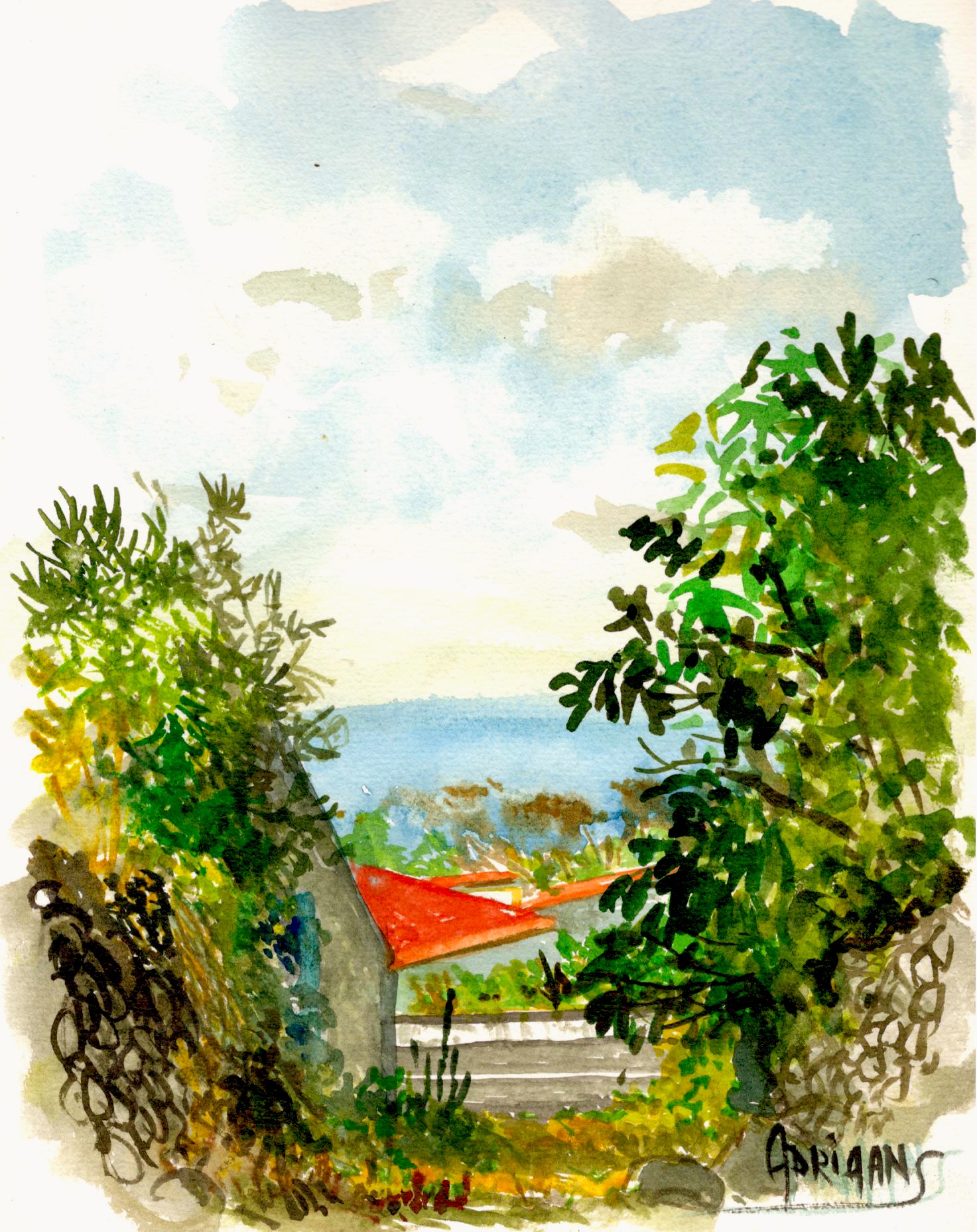 Side road in Terreiros